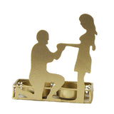 Maxbell Tealight Candles Holder Candelabras Anniversary Romantic Wedding Candlestick Proposal