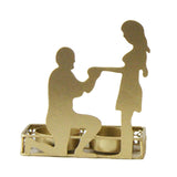 Maxbell Tealight Candles Holder Candelabras Anniversary Romantic Wedding Candlestick Proposal