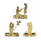 Maxbell Tealight Candles Holder Candelabras Anniversary Romantic Wedding Candlestick Proposal