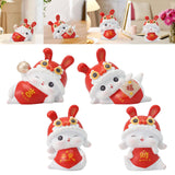 Maxbell Chinese Animal Rabbit Statues Figurines Car Dashboard Office Bunny Sculpture Lucky 6.5x3.7x5cm