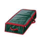 Maxbell Christmas Wrapping Paper Storage Bag Large Capacity Holiday Decorations Green