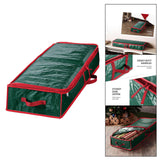 Maxbell Christmas Wrapping Paper Storage Bag Large Capacity Holiday Decorations Green