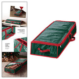 Maxbell Christmas Wrapping Paper Storage Bag Large Capacity Holiday Decorations Green