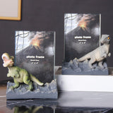 Maxbell Cute Dinosaur Photo Frame Ornament Table Decor Gift Home Photograph Art Green