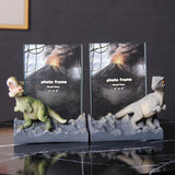 Maxbell Cute Dinosaur Photo Frame Ornament Table Decor Gift Home Photograph Art Green