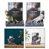 Maxbell Cute Dinosaur Photo Frame Ornament Table Decor Gift Home Photograph Art Green