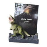 Maxbell Cute Dinosaur Photo Frame Ornament Table Decor Gift Home Photograph Art Green
