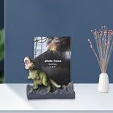 Maxbell Cute Dinosaur Photo Frame Ornament Table Decor Gift Home Photograph Art Green