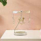 Maxbell Spinning Tea Light Candle Holder Candle Lover Ornament Rotating Candlestick Horse