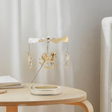 Maxbell Spinning Tea Light Candle Holder Candle Lover Ornament Rotating Candlestick Horse