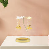 Maxbell Rotating Candle Holder Candlestick Decorative for Living Room Ornament Deer