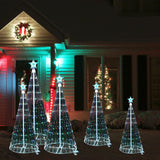 Maxbell Christmas Tree Lights 200LED Colorful Lighting for Xmas Home 1.2m