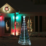 Maxbell Christmas Tree Lights 200LED Colorful Lighting for Xmas Home 2m