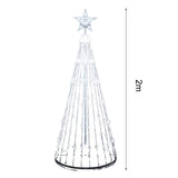 Maxbell Christmas Tree Lights 200LED Colorful Lighting for Xmas Home 2m