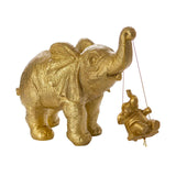 Maxbell Nordic Elephant Statue Animal Statue Resin for Home Decoration Desk Office