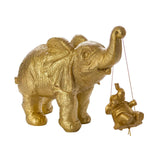 Maxbell Nordic Elephant Statue Animal Statue Resin for Home Decoration Desk Office