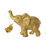 Maxbell Nordic Elephant Statue Animal Statue Resin for Home Decoration Desk Office