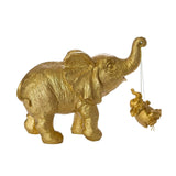 Maxbell Nordic Elephant Statue Animal Statue Resin for Home Decoration Desk Office