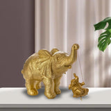 Maxbell Nordic Elephant Statue Animal Statue Resin for Home Decoration Desk Office
