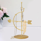 Maxbell Metal Jewelry Display Stand Table Ornament Storage Shelf for Girl Ladies