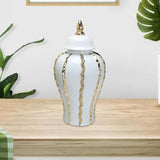 Maxbell Ceramic Ginger Jar Flower Vase Home Display Weddings Bedroom Decoration M