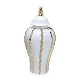 Maxbell Ceramic Ginger Jar Flower Vase Home Display Weddings Bedroom Decoration L