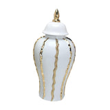 Maxbell Ceramic Ginger Jar Flower Vase Home Display Weddings Bedroom Decoration L