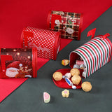 Maxbell Christmas Cookie Tin Box for Kitchen Ornament Holidays Santa Claus