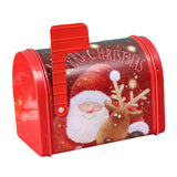 Maxbell Christmas Cookie Tin Box for Kitchen Ornament Holidays Santa Claus