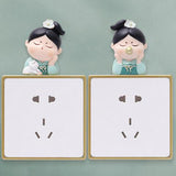 Maxbell Lovely Switch Stickers DIY Stickers Wall Decal for Office Kitchen Bedroom Style A