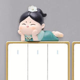 Maxbell Lovely Switch Stickers DIY Stickers Wall Decal for Office Kitchen Bedroom Style C