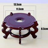 Maxbell Fishbowl Bracket Home Decoration Flowerpot Display Stand for Yard Outdoor M