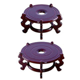 Maxbell Fishbowl Bracket Home Decoration Flowerpot Display Stand for Yard Outdoor M