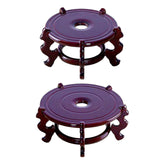 Maxbell Fishbowl Bracket Home Decoration Flowerpot Display Stand for Yard Outdoor M