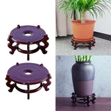 Maxbell Fishbowl Bracket Home Decoration Flowerpot Display Stand for Yard Outdoor M