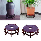 Maxbell Fishbowl Bracket Home Decoration Flowerpot Display Stand for Yard Outdoor M