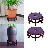 Maxbell Fishbowl Bracket Home Decoration Flowerpot Display Stand for Yard Outdoor M