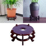 Maxbell Fishbowl Bracket Home Decoration Flowerpot Display Stand for Yard Outdoor M