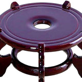 Maxbell Fishbowl Bracket Home Decoration Flowerpot Display Stand for Yard Outdoor M