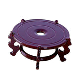 Maxbell Fishbowl Bracket Home Decoration Flowerpot Display Stand for Yard Outdoor L