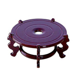 Maxbell Fishbowl Bracket Home Decoration Flowerpot Display Stand for Yard Outdoor L