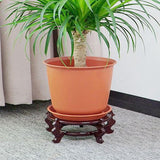 Maxbell Fishbowl Bracket Home Decoration Flowerpot Display Stand for Yard Outdoor L