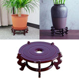 Maxbell Fishbowl Bracket Home Decoration Flowerpot Display Stand for Yard Outdoor L