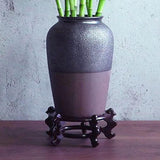 Maxbell Fishbowl Bracket Home Decoration Flowerpot Display Stand for Yard Outdoor L