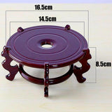 Maxbell Fishbowl Bracket Home Decoration Flowerpot Display Stand for Yard Outdoor L