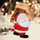 Maxbell Cute Christmas Old Man Figurine Statue Ornament Small Xmas Dollhouse StyleA