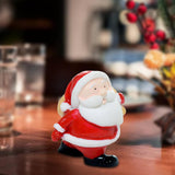Maxbell Cute Christmas Old Man Figurine Statue Ornament Small Xmas Dollhouse StyleA