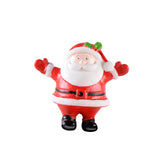 Maxbell Cute Christmas Old Man Figurine Statue Ornament Small Xmas Dollhouse StyleD