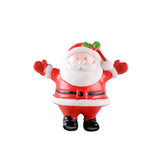 Maxbell Cute Christmas Old Man Figurine Statue Ornament Small Xmas Dollhouse StyleD