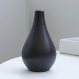 Maxbell Nordic Ceramic Vase 5Pack Boho Flowers Arrangement for Entryway Kitchen Black